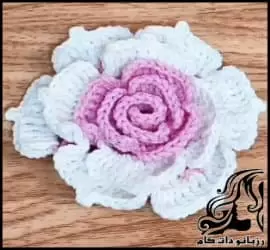آموزش رایگان بافت زیباترین گل قلاب باقی - The20most20beautiful20crochet20flower20tutorial 01