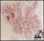 بافتنی و آموزش بافت سارافون نوزادی دومیل - The20texture20of20a20baby20sarong 01
