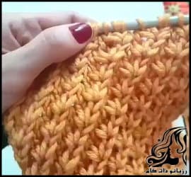 بافتنی و آموزش بافت مدل پنجه گربه ای - The20texture20of20the20cat20claw20model 01