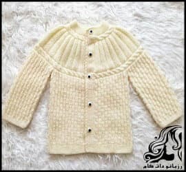 بافتنی و آموزش بافت ژاکت بالاتنه شنلی - The20texture20of20the20cloak20jacket 01
