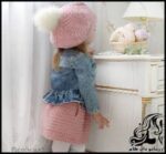 بافتنی و آموزش بافت کلاه چند پر دومیل - The20texture20of20the20hat20a20few20feathers 01