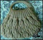 بافتنی و آموزش بافت کیف قلاب بافی دومیل - The20texture20of20the20two mil20crochet20bag 01