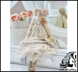 آموزش ساخت عروسک تیلدا سر متصل به همراه فیلم - Tilda20doll20tutorial 02