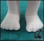 آموزش دوخت پاهای انگشت دار برای عروسک - Toes20For20Doll