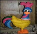 آموزش تصویری ساخت عروسک خروس - Training20Making20Doll20Rooster 14