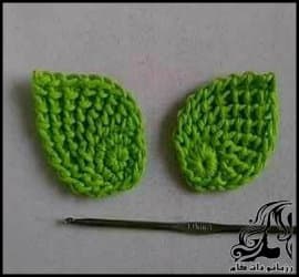 بافتنی و آموزش بافت برگ ایرلندی تونسی قلاب بافی - Tunisian20Irish20crochet20sheet 01
