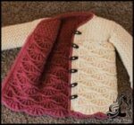 بافتنی و آموزش بافت پالتو دو رو مدل پنجه خرس - Two sided20coat20texture20of20bear20paw20model 01