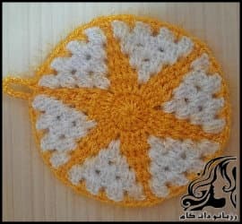 بافتنی و آموزش بافت دستگیره دو رنگ طرح ستاره - Two20color20handle20with20star20design20tutorial 01