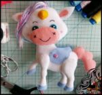 آموزش تصویری ساخت عروسک اسب تک شاخ نمدی - Unicorn20Horse20Doll 45