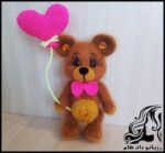 آموزش بافت رج به رج عروسک خرس ولنتابن - Valentine20Bear20Doll 09