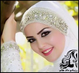 مدل های جدید و زیبای تور عروس محجبه عربی - Veil20Bride20Tour 10