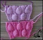 آموزش قلاب بافی | مدل بافت پفکی یا قاشقی دومیل - Weaving20hook20model20Puffy20or20spoon 08