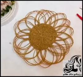 آموزش دیوارکوب حصیری بسیار شیک و زیبا - Wicker20wall20hanging20tutorial 02