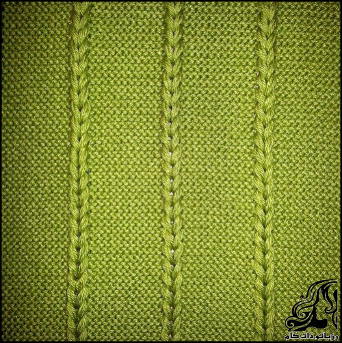 بافت شال گردن مدل گیس باف بدون نیاز به مهارت بالا