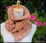 آموزش بافت شالگردن زنانه دومیل - Women scarf texture 04 compressor