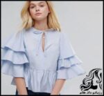 آموزش تصویری رسم الگو خیاطی بلوز زنانه فانتزی - Women20Fancy20Blouse20Tailor20Pattern 08