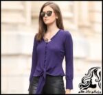 آموزش رسم الگو بلوز زنانه با گره تزئینی - Women20blouse20with20decorative20knit 09