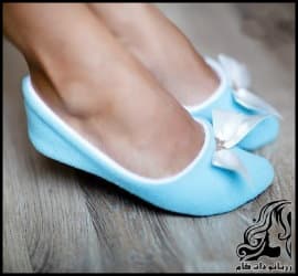 آموزش دوخت پاپوش نمدی ساده و زیبای زنانه - Women20felt20shoes 08