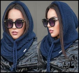 آموزش بافت کلاه رینگی و گردنی زنانه با میل - Women20ring20hat 03