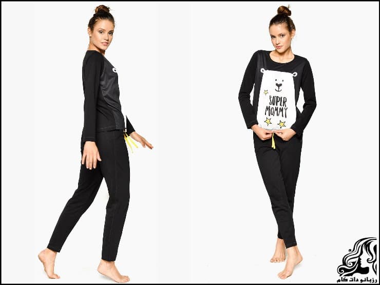 بلوز و شلوار طرح دار زنانه