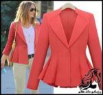 آموزش رسم الگو خیاطی کت زنانه قرمز رنگ - Womens20Red20Jackets20Sewing20Pattern 10