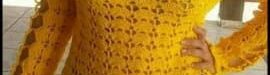 Womens20dress20with20a20large20shell20model20knitted-01