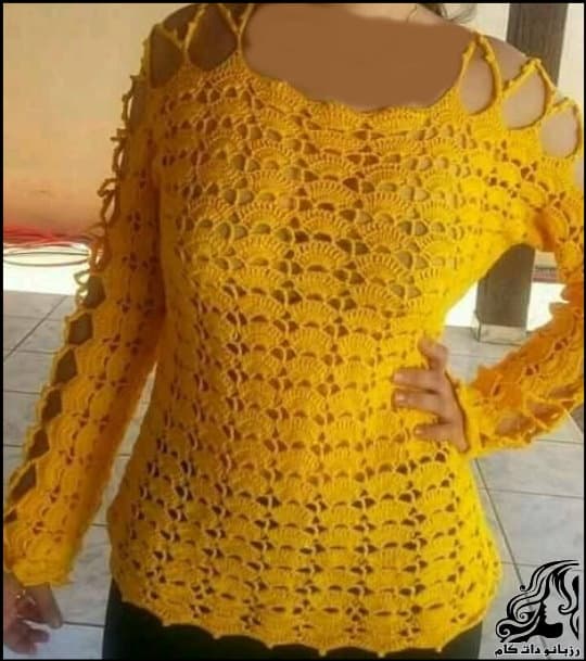 https://up.rozbano.com/view/3552144/Womens%20dress%20with%20a%20large%20shell%20model%20knitted.jpg