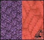 بافتنی و آموزش بافت زیگزاگ و دانه برفی - Zigzag20texture20and20snowflakes 02
