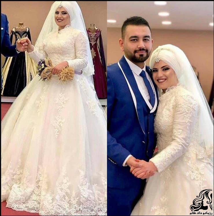 لباس عروس پرنسسی لاکچری