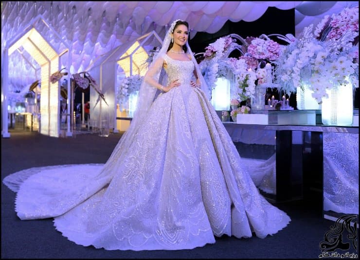 گالری گلچین لباس عروس زیبا و شیک عربی