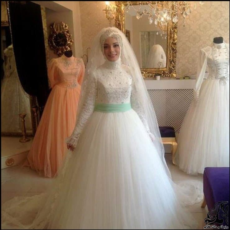 عکس های مدل لباس عروس عربی