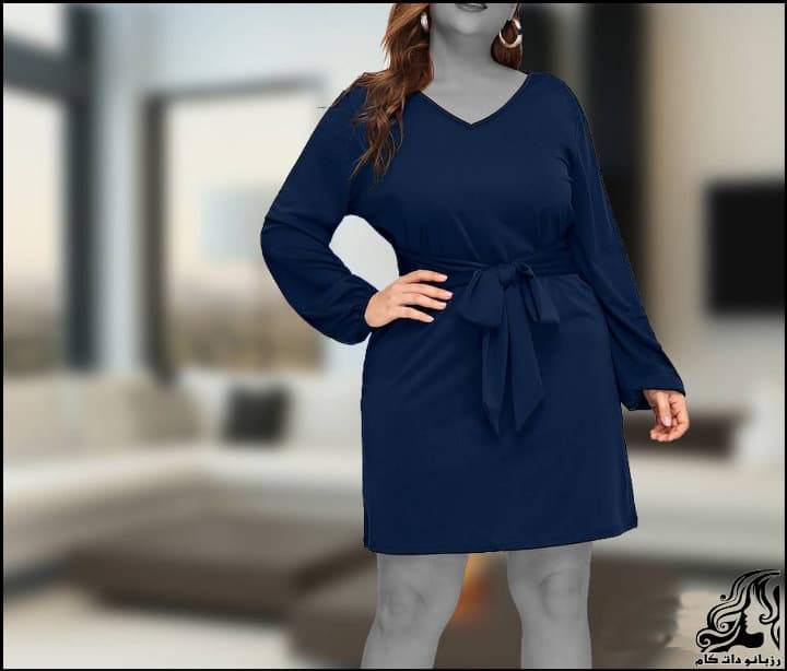 تونیک مجلسی سایز بزرگ شیک زنانه برای استایل خاص