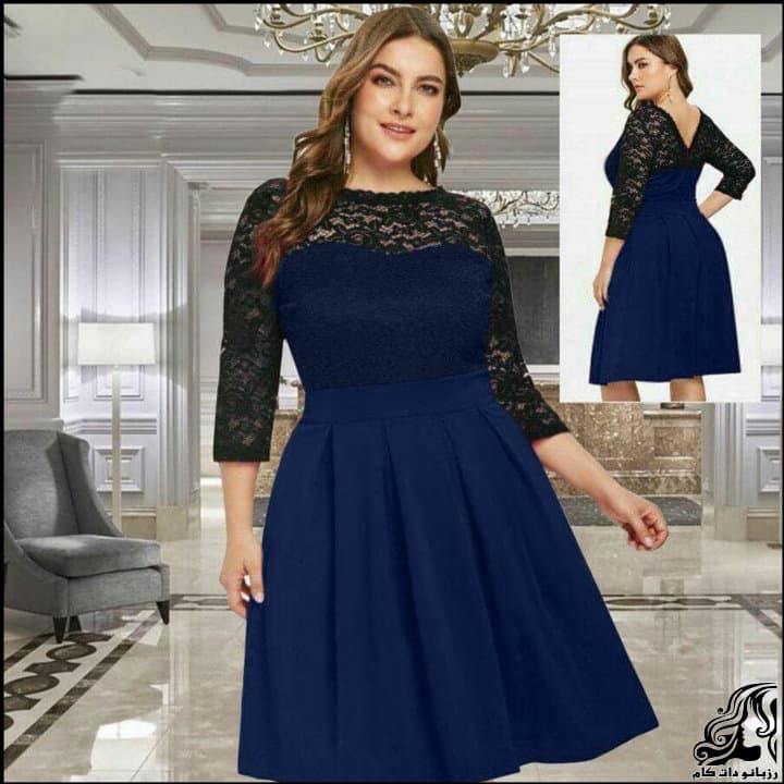 تونیک مجلسی سایز بزرگ شیک زنانه برای استایل خاص