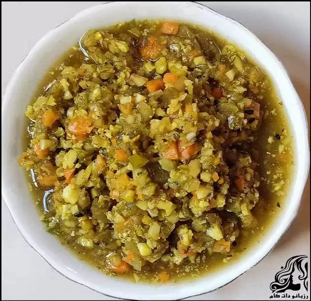 آموزش ترشی لیته خانگی با سبزیجات تازه