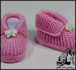 آموزش بافت پاپوش نوزادی اسپورت، راهنمای جامع و گام به گام - croche20Sports20baby20booties20tutorial 01