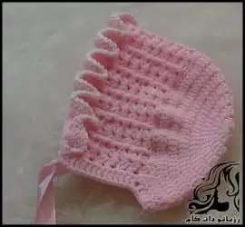 آموزش بافت کلاه نوزادی تا سه ماه - crochet20Baby20hat20up20to20three20months20tutorial 01