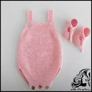 آموزش قدم به قدم بافت رامپر نوزاد، ساده و کاربردی برای مبتدیها - crochet20Baby20romper20tutorial 01