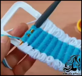 آموزش رایگان بافت هدبند زیبا و متفاوت - crochet20Beautiful20and20different20headband20tutorial 01