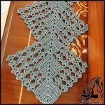 آموزش قلاب بافی، بافت رانر رومیزی زیبا برای دکوراسیون منزل و کسب درآمد در خانه - crochet20Beautiful20desktop20runner20tutorial 01