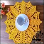 آموزش بافت زیربشقابی زیبا و کاربردی - crochet20Coaster20tutorial 01