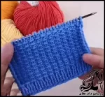 آموزش فارسی بافت مدل دار راحت دومیل - crochet20Comfortable20patterned20texture20tutorial 01