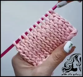 آموزش بافت یک مدل کفی مسطح برای بافت کیف و سبد و کوله - crochet20Flat20sole20for20bag20weaving20tutorial 01
