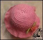 آموزش رایگان بافت کلاه دخترانه به همراه فیلم فارسی - crochet20Girls20hat20tutorial 02