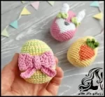 به آسونی تخم مرغ هفت سین بباف! - crochet20Haft20Sin20eggs20tutorial 01