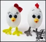 آموزش بافت تخم مرغ های دکوری سفره هفت سین - crochet20Haft20Sin20table20decoration20eggs20tutorial 04