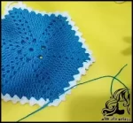 آموزش قدم به قدم بافت دستگیره شش ضلعی با قلاب‌بافی - crochet20Hexagon20handle20for20kitchen20tutorial 01