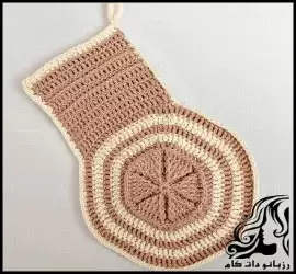 آموزش رایگان بافت لیف حمام لایه بردار - crochet20Leaf20peeler20tutorial 01