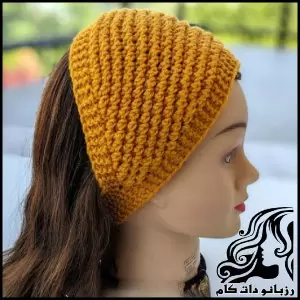 یک بافت و سه کاربرد جذاب، هدبند، وارمر گردن و صورت برای زمستانی گرمتر - crochet20Neck20and20face20warmer20tutorial 02