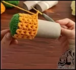 ایده جذاب برای بافت باکس نظم دهنده - crochet20Organizer20box20tutorial 01