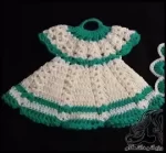 آموزش رایگان بافت دستگیره قابلمه و تزئینی مدل عروسکی - crochet20Pot20handle20and20decorative20doll20model20tutorial 02